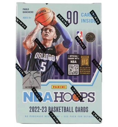 PANINI NBA HOOPS 2022/2023 KORVPALLIKAARDID HOLIDAY BLASTER BOX